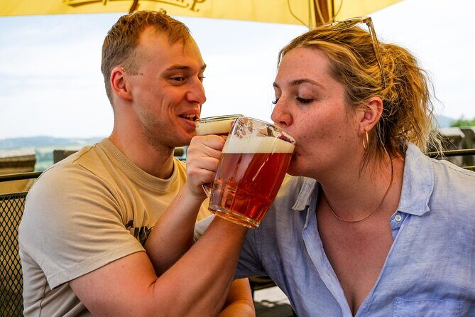 3 in 1 Tour Brewery & Castle in Bohemian Paradise Unesco Geopark - Trosky: the volcano fortress stop for big views