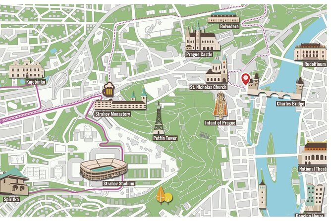 3h Small-Group Segway Tour & Free Taxi Transport ️with PragueWay - Getting Started at Mostecká: Training, Coffee, and a Smooth Ride Out