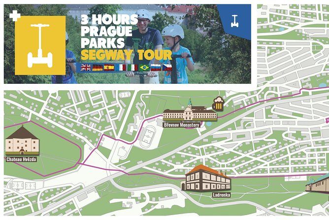 3h Small-Group Segway Tour & Free Taxi Transport ️with PragueWay - Strahov Stadium: Sokol Gymnastics, Enormous Space, and Concert Lore
