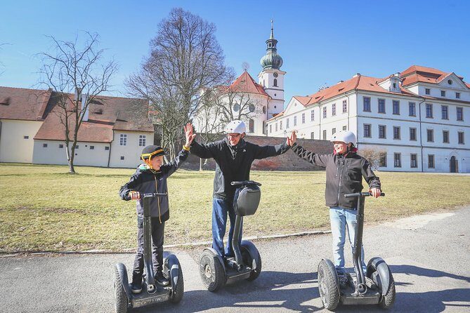 3h Small-Group Segway Tour & Free Taxi Transport ️with PragueWay - Kajetánka in Břevnov: A Reconstruction Detour With a Name You’ll Remember