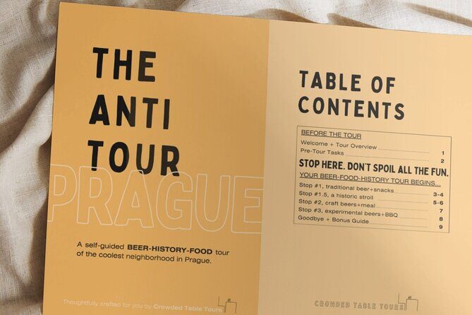 Anti Tour Prague - Self Guided Beer and Food Tour - Who this tour fits best (and who should skip it)