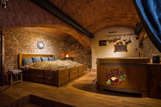 Beer bath Spa for 2 people/ 1 tub - 1,5 hour Activity in Prague - Key Things to Know Before You Go