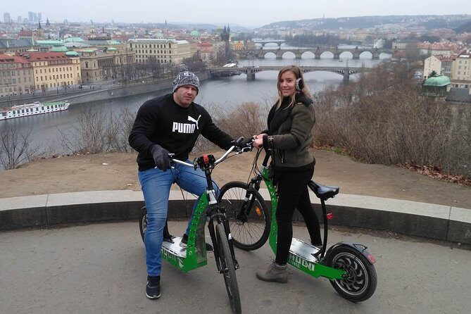 Best Prague Viewpoints: Guided E-Scooter Tour - The Jewish Quarter View-By Moments and Scenic Photo Angles