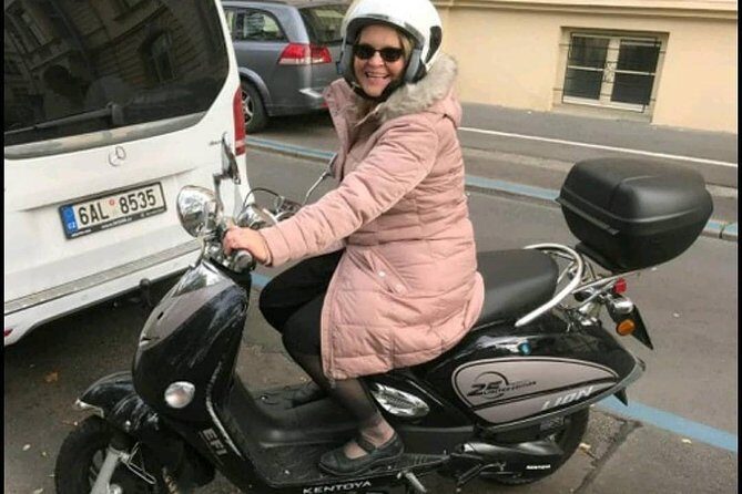 Big scooter tour of Prague, for two (audio guide) - Antonín Dvořák’s Villa “America” museum stop: culture without the grind