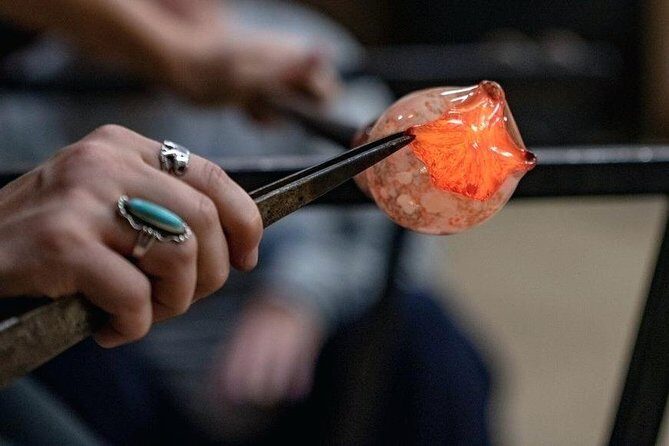 Bohemian Glass blowing in Prague - Private instruction: what you gain with just your group