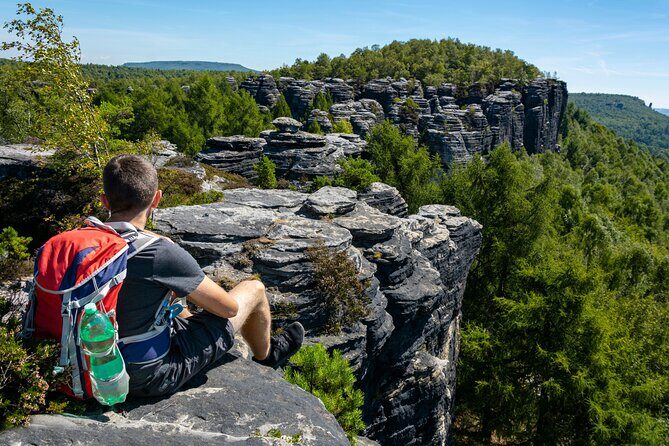Bohemian Switzerland From Prague with Brewery Tour & Beer Tasting - Tisa Rocks: easy hiking and a Narnia-style setting