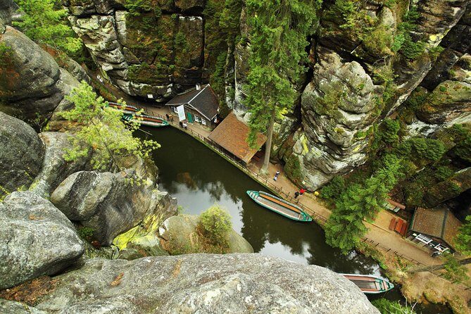 Bohemian Switzerland private hiking tour: Chronicles of Narnia - Děčínská vrchovina and the Tisa Rocks Narnia labyrinth