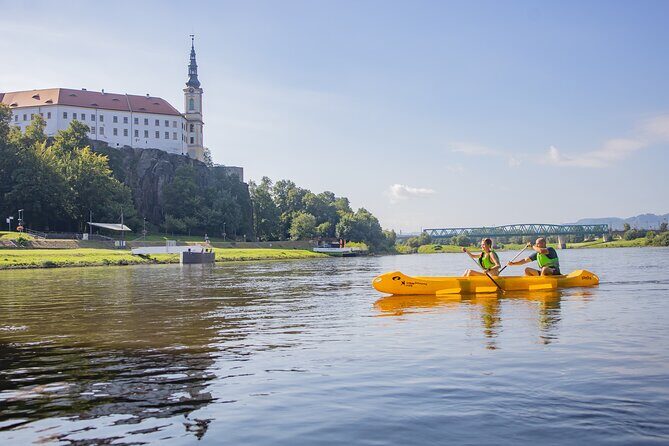 Canoeing on the Elbe river + Bike rental from Děčín to Bad Schandau - The Value of This Elbe Canoe + Bike Combo