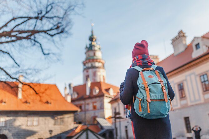 Cesky Krumlov Tour 4 hours - Český Krumlov’s historic center: town hall, Jesuit views, and old city buildings