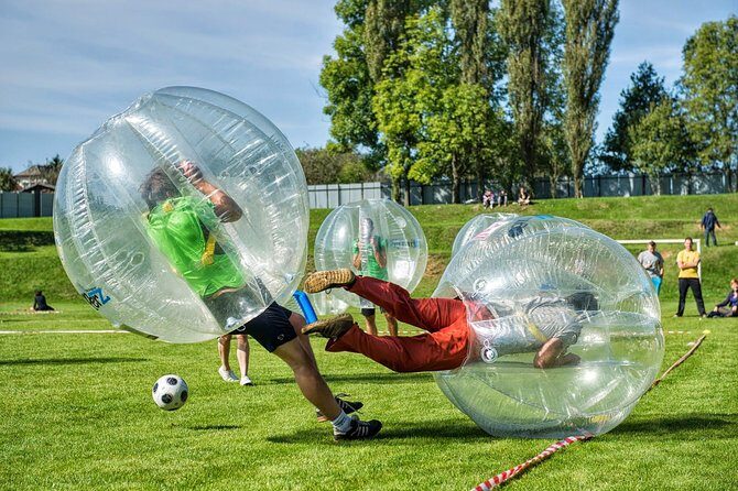 Crazy Bubbles - Bubble Football & Other Activities - Instructors and safety: the adult supervision you want for bounce chaos