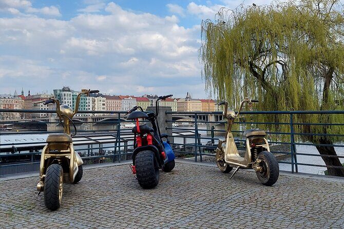 Create your own route on eScooter and enjoy Prague on wheels! - New Town’s main square and the Velvet Revolution connection