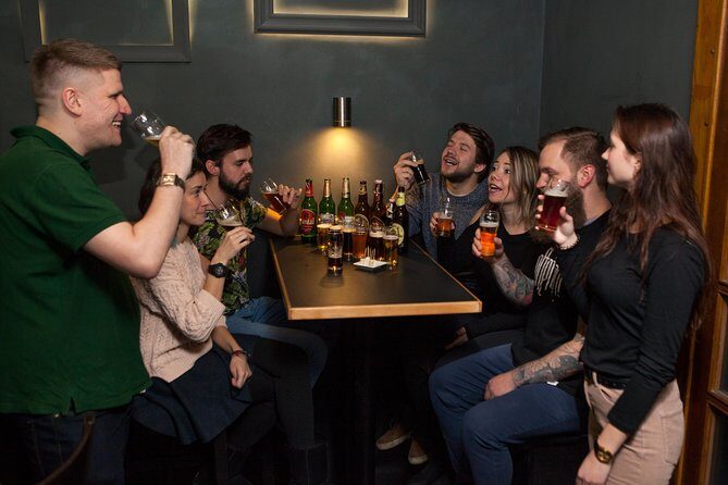 Czech Beer Tasting Experience - Snacks and pairing: cheese and crackers are simple, not gourmet