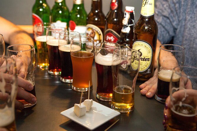 Czech Beer Tasting Experience - Beer master style: Steve, Paul, Philip, and the tone factor