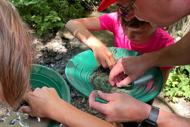 Czech countryside scenical hike to the castle, local deli tasting - Trebivlice garnet panning: the hands-on moment that feels worth it