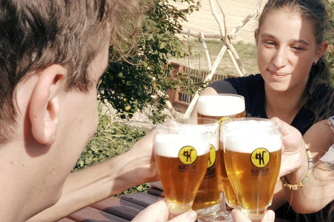 Czech garnet panning, scenic drive, farm & cheese, lunch & beer - 4x4 transport, small groups, and guides who actually talk