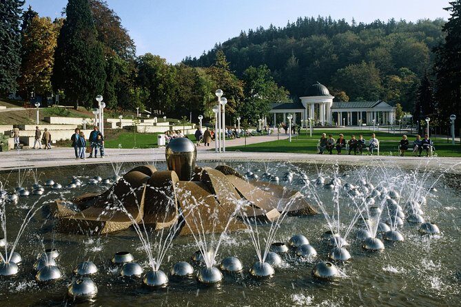 Czech Spas of Karlovy Vary and Marianske Lazne from Prague - Karlovy Vary walk: Tepla River views, colonnades, and mineral-water stops