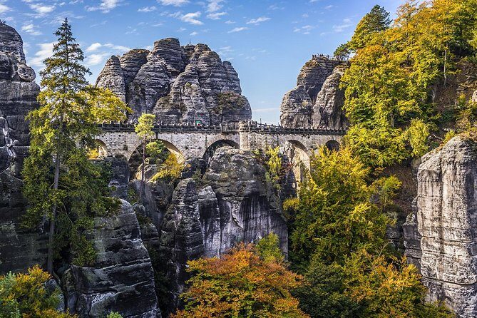 Dresden City Tour & Bastei Bridge from Prague - Bastei Bridge and Neurathen Walk: The Photos, the Ruins, and the Footwork