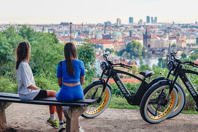 Ebike Sunset tour of Prague - Letná Park: where the views start doing the talking