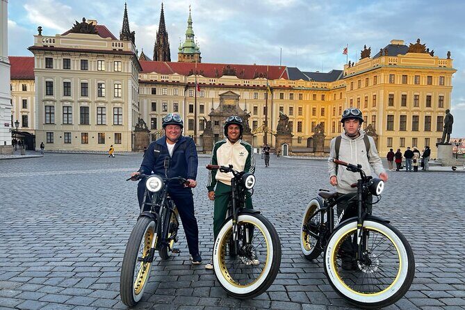 Ebike tour in Prague - Express Tour - Old Town Square and the Astronomical Clock: the tour’s main hub moment