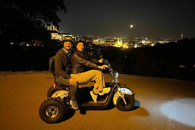 Electric Trike Night Tour in Prague - Live Guided - Wenceslas Square: Starting With a Real Prague Main Street