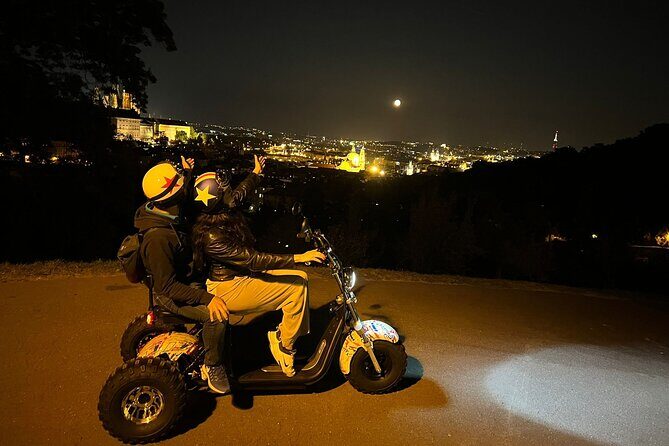 Electric Trike Night Tour in Prague - Live Guided - Powder Tower to Summer Park: History While You’re Still Moving