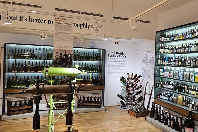 Enjoy 3 beers in Czech Beer Museum - Bottling a Souvenir Beer (and the One Thing to Watch)