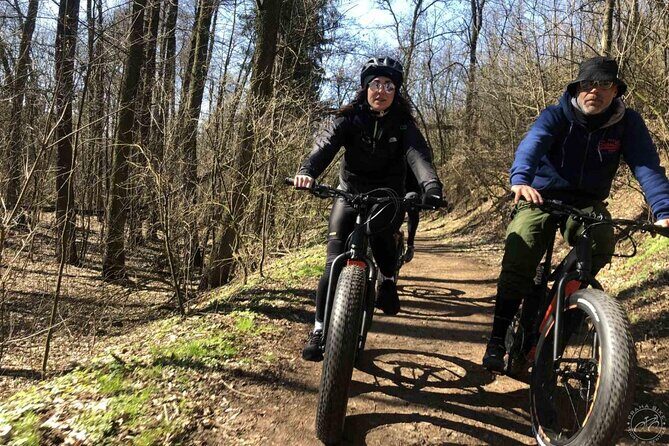 FAT TIRE E-BIKE GREAT TOUR - river, parks & panoramic views tour - Prague Castle approach: the main gate stop and what it helps you understand