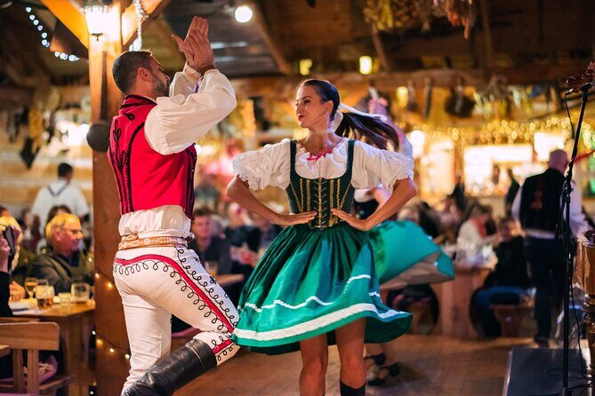Folk Dinner Experience in Prague with Transportation - The folk show: costumes, music, and audience energy