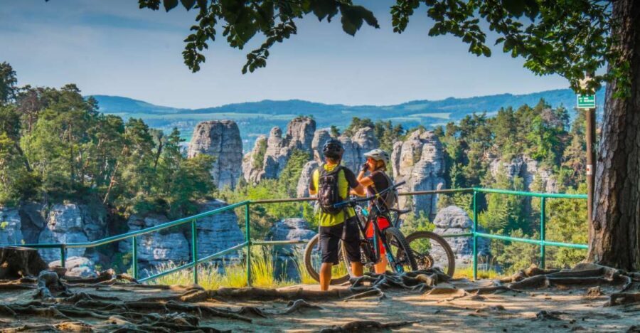 From Prague: E-Mountain Biking Trip to the Bohemian Paradise - The gorge and sandstone towers: geology you can ride through