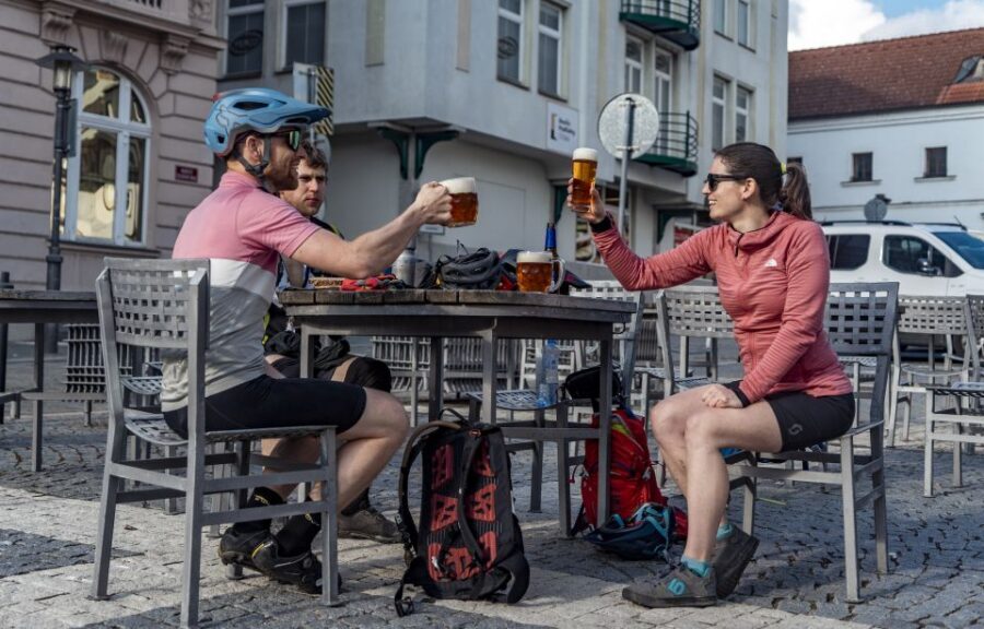 From Prague: E-Mountain Biking Trip to the Bohemian Paradise - Hruboskalsko Rock Town ridgeline: the day’s big payoff