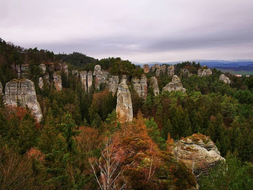 From Prague: Full-Day Bohemian Paradise Guided Hiking Trip - Rain or shine: what that means on the ground
