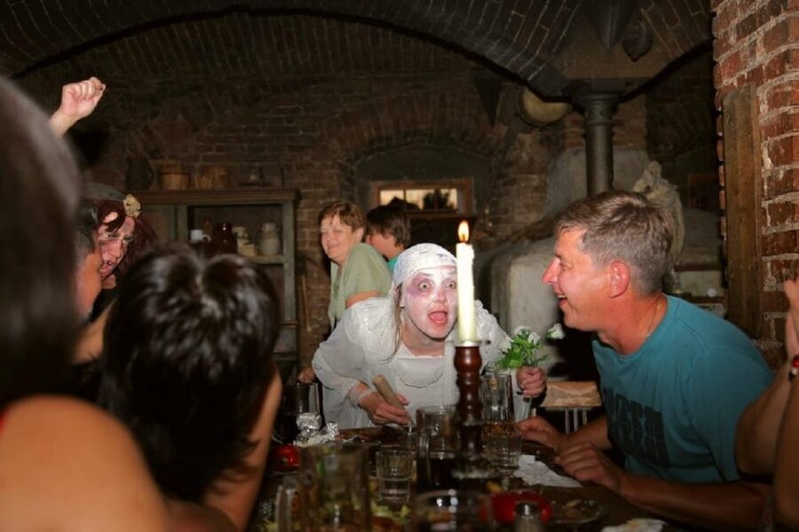 From Prague: Medieval Dinner, Show, Castle and Brewery - The Dětenice brewery: tasting unpasteurized beer in copper kettles