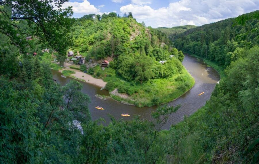 From Prague: Sazava River Canoe Day Trip for All Levels - A break from Prague: Sázava gorge in one easy day
