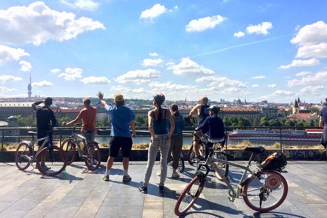 Full-Day All-in-One Bike Tour of Prague (private small group) - Stop by stop: the morning climb to Letná, Metronome, and Prague Castle