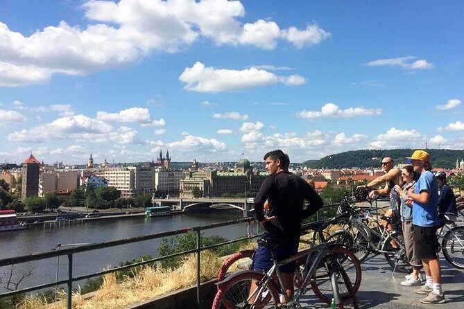 Full-Day All-in-One Electric Bike Tour of Prague (7hrs) - Charles Bridge statues, Kafka fountain, and Jewish heritage stops