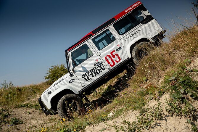 Full-day Land Rover driving off-road experience Prague - The Obstacles: Hills, Gullies, Side Slopes, and Mud Puddles
