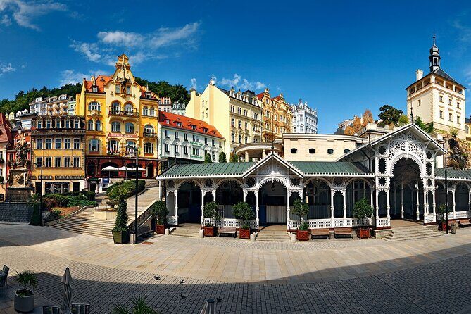 Full-Day Private Karlovy Vary Tour from Prague - The Vřídlo mineral-water jet: the 10-minute wow stop