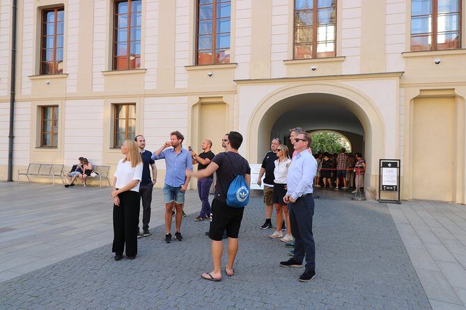 Grand City Tour of Prague on Cruiser e-Bikes or e-Scooters - Petřín Hill and Petřín Park: viewpoints with less leg burn