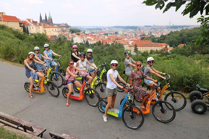 Grandiose half-day guided tour of Prague on Segway and eScooter - Prague Castle, Strahov, and the Petrin-to-viewpoints stretch