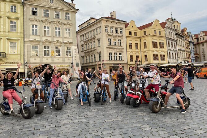Guided sightseeing e-scooter tour of Prague: 2 hours - 15 Minutes to Learn, Then You’re Off: Training and Helmets That Matter