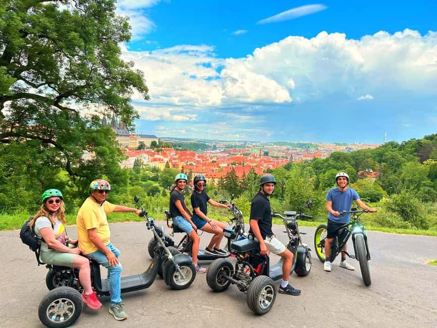 Heart of Prague tour on Tricycle electric scooter - Key highlights worth clocking before you book