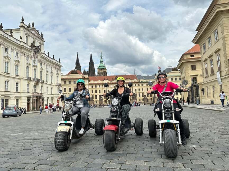 Heart of Prague tour on Tricycle electric scooter - Stop-by-stop: what you’ll see and why each part matters