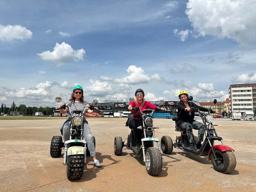 Heart of Prague tour on Tricycle electric scooter - Should you book the Heart of Prague trike tour?