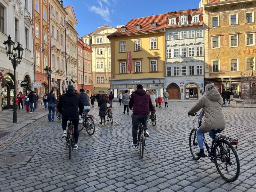 Hidden Prague Bike Tour - The return via Naplavka: a lively quayside ride and the end-of-tour reset