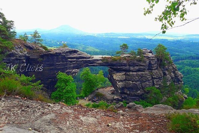 Hiking in Bohemian Switzerland - a day trip from Prague - Wild Gorge motor boat: your legs get a break