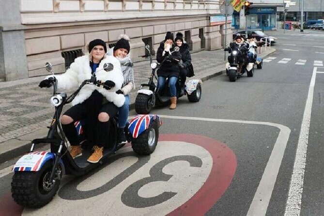 Live-Guided ️Trike-Harley️ Viewpoints tour of Prague - Kafka’s garden, Rudolfinum, and the outside-only sightseeing style