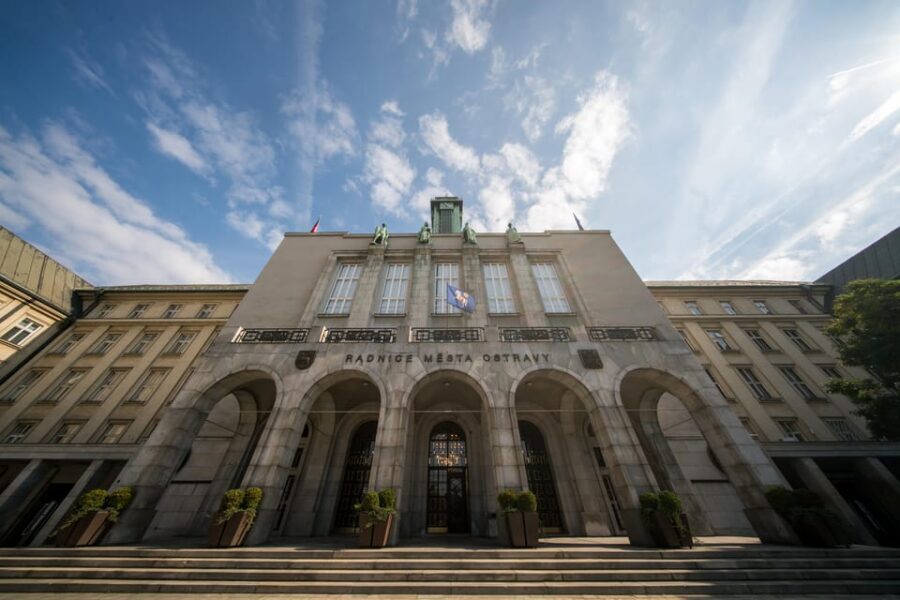 Ostrava: Entrance to the viewing tower of the new town hall - Price and value: why $3.77 can be a smart buy