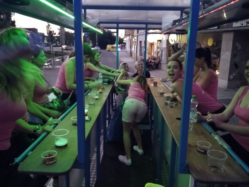 Pilsen: 1.5-Hour Beer Bike with Unlimited Beer - Safety briefing, then a real social rhythm
