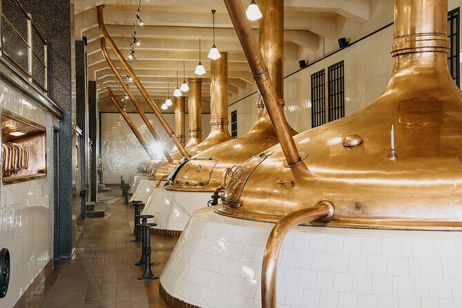 Pilsner Urquell Brewery Tour with Beer Tasting - The modern bottling facility: seeing 120,000 bottles per hour up close