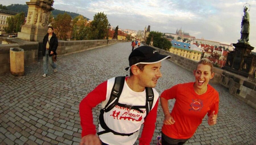 Prague 1.5-Hour Compact City Center Running Tour - Prague Castle complex: the workout starts with the city’s big icon